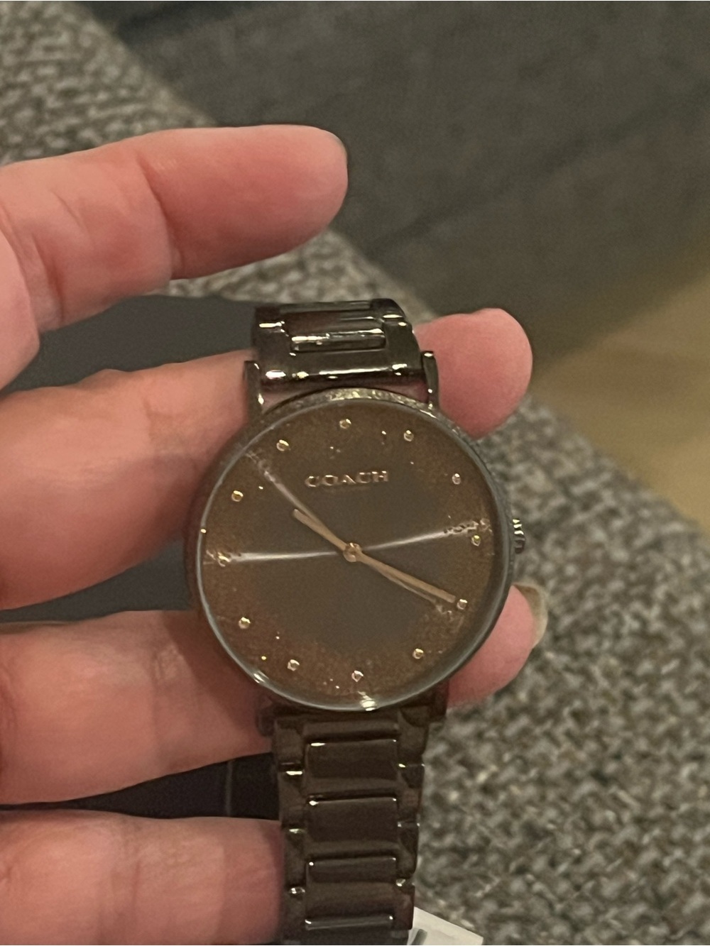 NWT Coach Perry Bronze Watch - Picture 7 of 9